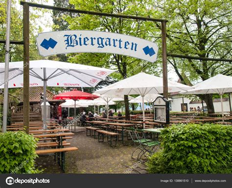 german beer garden stock editorial photo © mor65 138861510