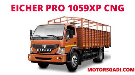 Eicher Pro 1059xp Cng Test Drive Youtube