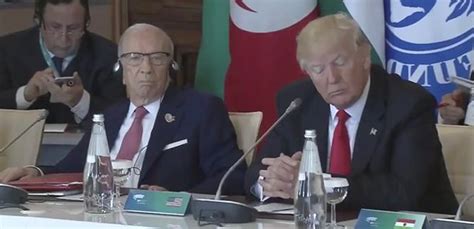 president trump caught napping at g 7 summit punch