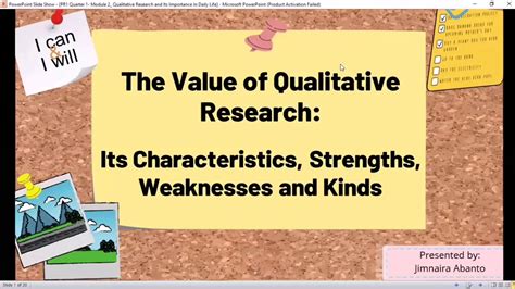 qualitative research practical research  tagalog