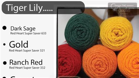 Multicolor Red Heart Yarn Color Chart