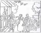 Mormon 1923 Coloring December Door Open History Book Folks Dear Mother Come These sketch template