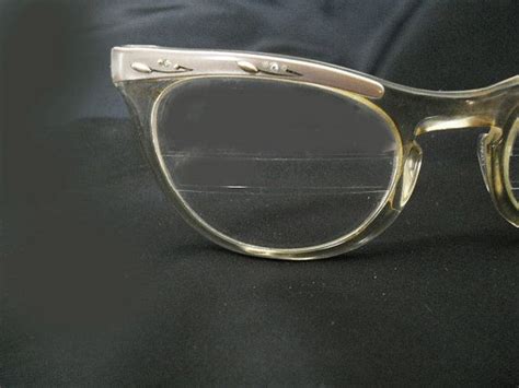 Vintage Cateye Eyeglasses With Rhinestones By Shuron Etsy