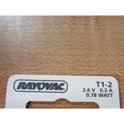 Rayovac T1 2 High Intensity Bulbs T12 Pack Of 12 Mara Industrial