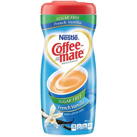 coffee mate french vanilla sugar  powder coffee creamer  oz