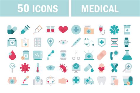 medical  health care icon set  vector art  vecteezy