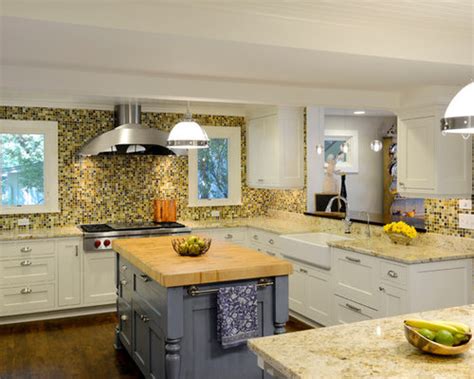coastal kitchen home design ideas pictures remodel  decor