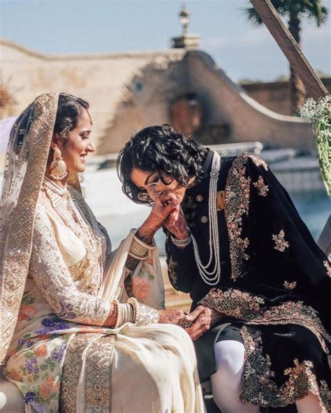 indian pakistani lesbian couple get married in traditional