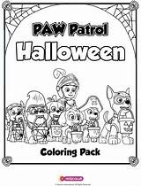 Paw Patrol Coloring Halloween Pages Nick Jr Colouring Pack Party Pumpkin Giveaway Intheplayroom Birthday Printable Sheets Sketch Kids Template Fall sketch template