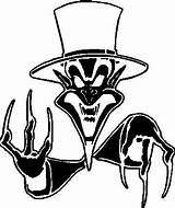 Icp Clown Insane Posse Juggalo Reaper Juggalos Juggalettes Man Creepy Hatchet Clowns Ringmaster Twisted sketch template