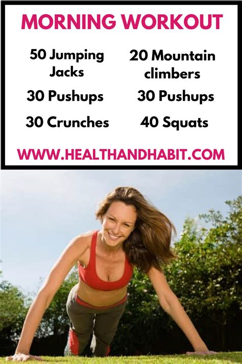 best morning workout for both men and women that you can practise on a