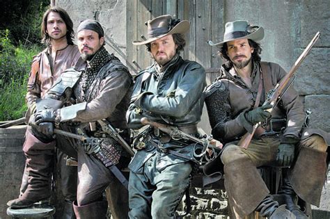 Stars Of The Musketeers Are All For One Drink A Cuppa