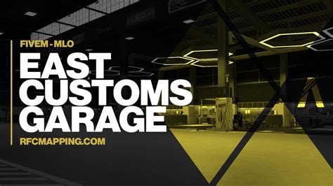 east customs garage car workshop tuner shop fivem mlo youtube
