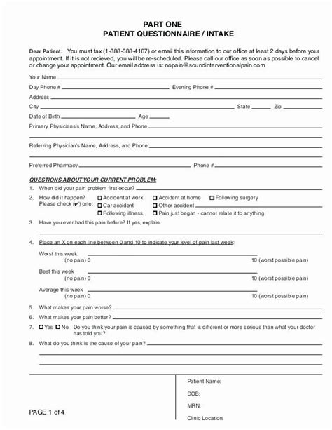 doctor visit form template  simply doctor appointment form template
