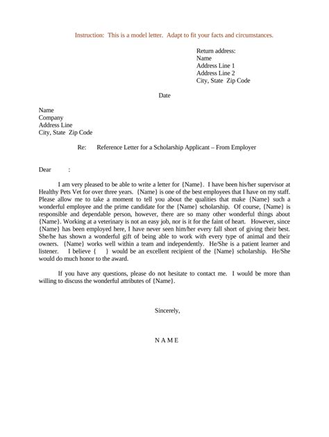 letter  recommendation  template pdffiller