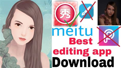 Meitu Cartoon Photo Editing App Downloa Ashish Photo Editing Youtube