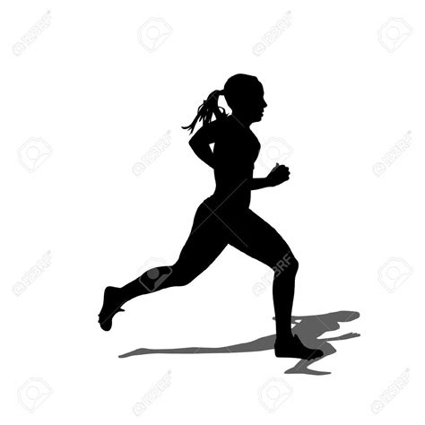 marathon runner silhouette images stock pictures royalty free ideas runner tattoo