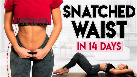 Snatched Waist In 14 Days 6 Minute Home Workout Challenge Youtube