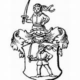 Wappen Familie Antz Harrasser Anzo Unglaub Famiglia Stemma Heraldrysinstitute sketch template