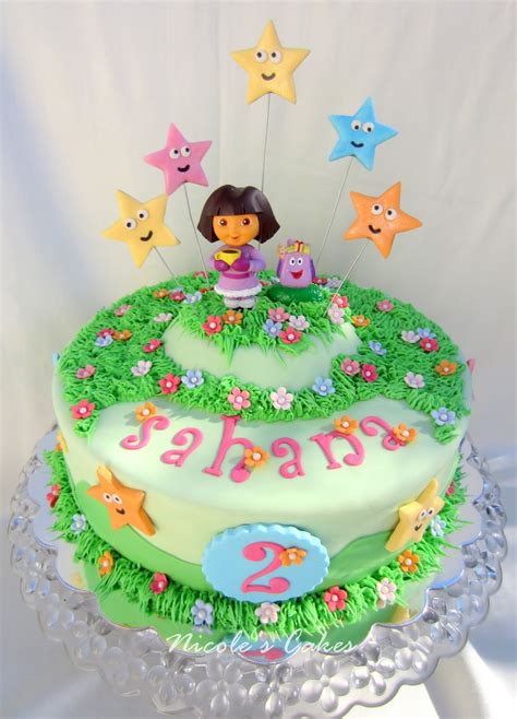 confections cakes creations dora  explorer birthday cake
