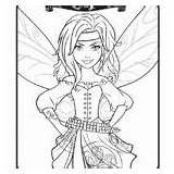 Pirate Fairy Coloring Pages Print Color Coloring2print Trailers sketch template