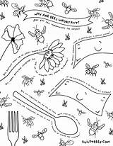 Pollinator Pollinators sketch template