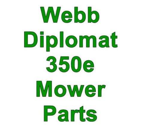webb cylinder mower parts