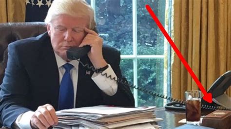 Donald Trump Has A Button On His Desk For The Sole Purpose Of Ordering
