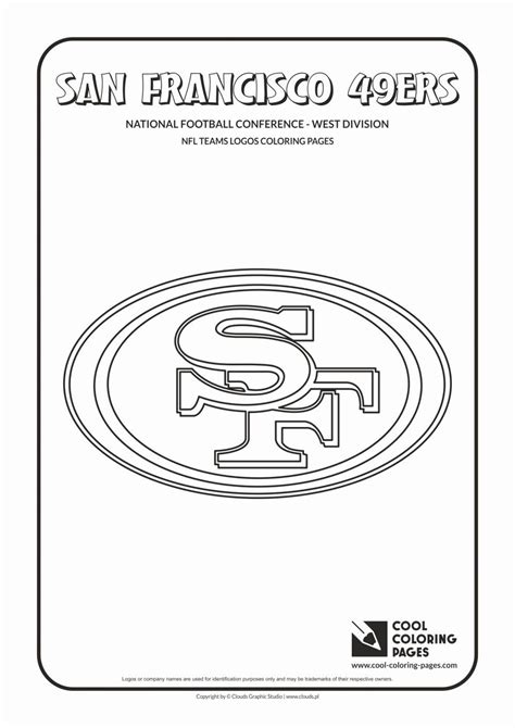 nfl coloring pages  logos  cool images  nfl logos coloring