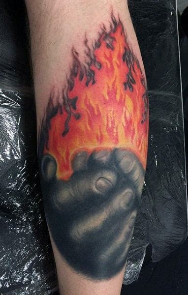 top   flame tattoos  men inferno  designs