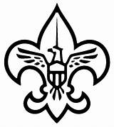 Logo Boy Silhouette Scouts Scout Clip Eagle Outline sketch template