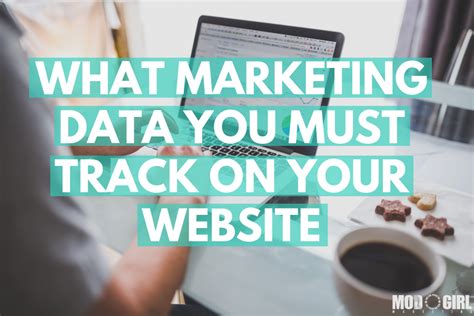 marketing data   track   website