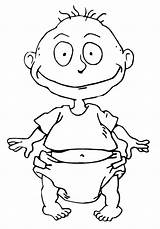 Rugrats Pickles Nickelodeon sketch template