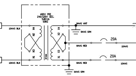 electrical transformer wiring diagram