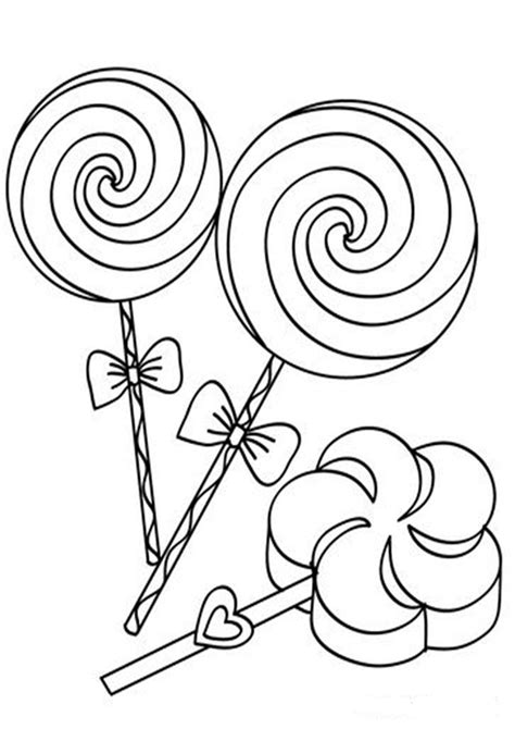 easy  print candy coloring pages paginas  colorear