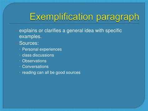 exemplification paragraph examples  college exemplification essay