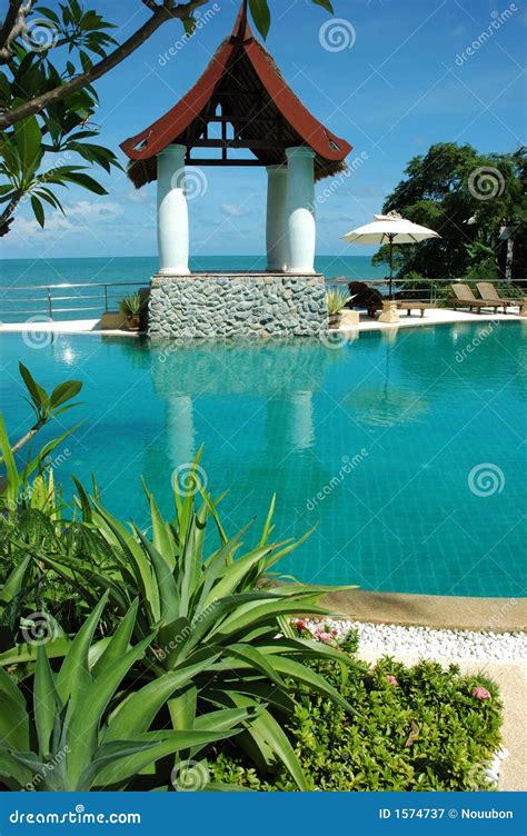 spa retreat stock image image  spas resorts beachfront