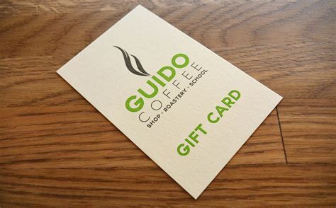 gift card guido coffee