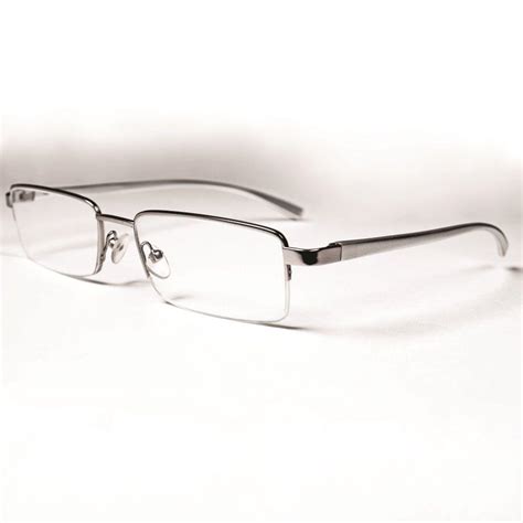 magnifeye reading glasses modern silver  magnification    home depot
