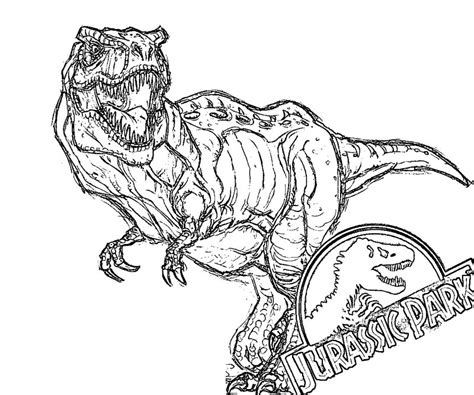 jurassic world coloring pages printable