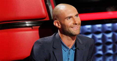 is adam levine s bald head a sign he s given up