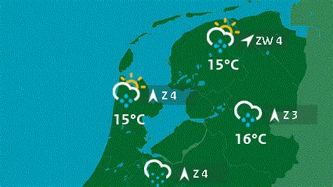 het weer  emmen enkele buien