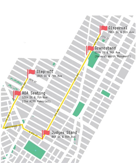 york city pride march road closures  security information abc  york