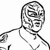 Coloring Pages Wwe Kalisto Clipartmag sketch template