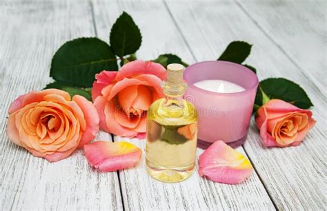 spa concept  pink roses stock image image  petal bath