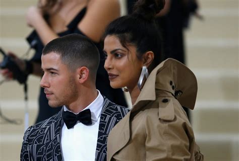 priyanka chopra and nick jonas attend his cousin s wedding