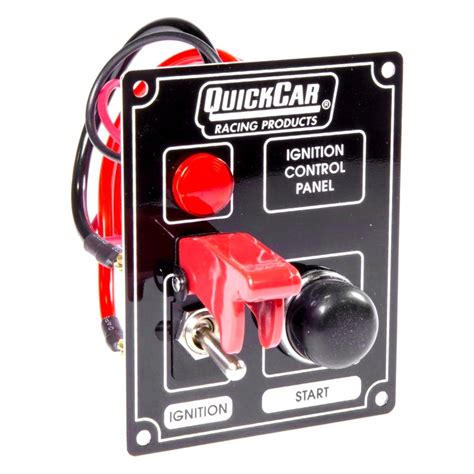 quickcar racing   ignition control panel  flip switch ignition cover