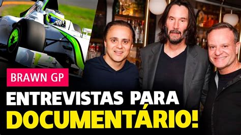 Keanu Reeves EstÁ No Brasil Para Entrevistar Barrichello E Massa Sobre