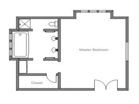 Small Bedroom Bathroom Floor Plans Floorplans Click