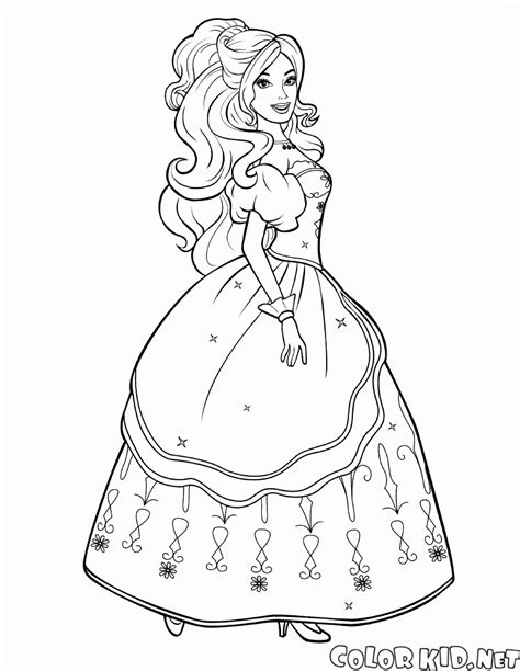 barbie cartoon coloring pages clip art library